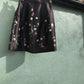 High-Waisted Floral Skirt with Pockets