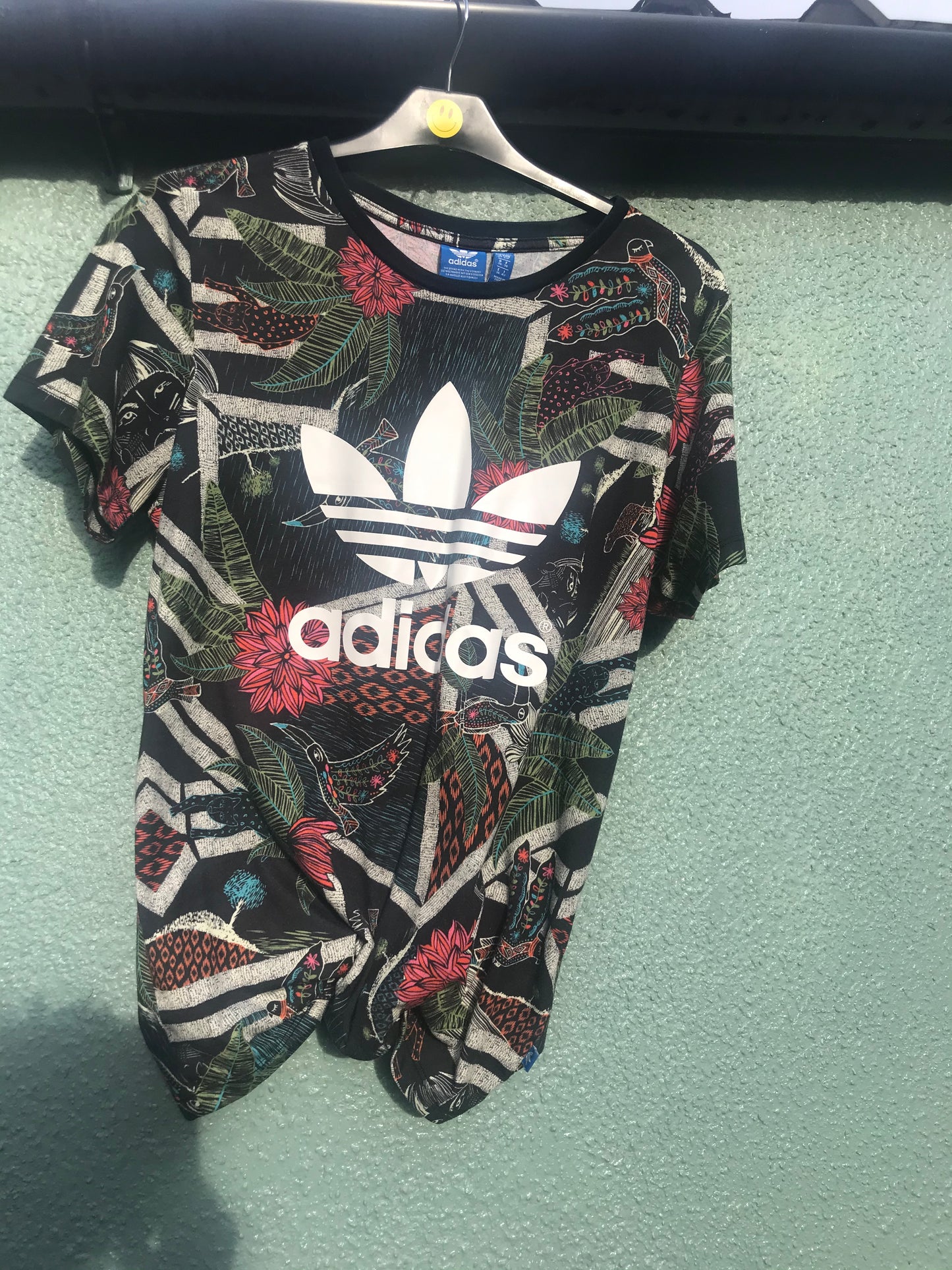 Floral Adidas T-Shirt