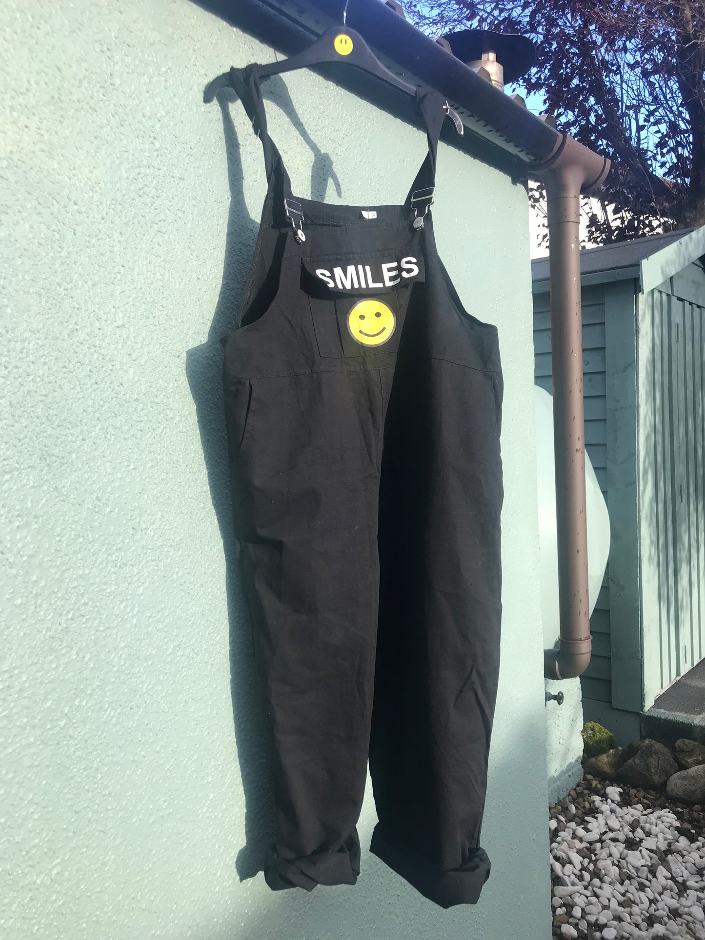 Smiley Dungarees