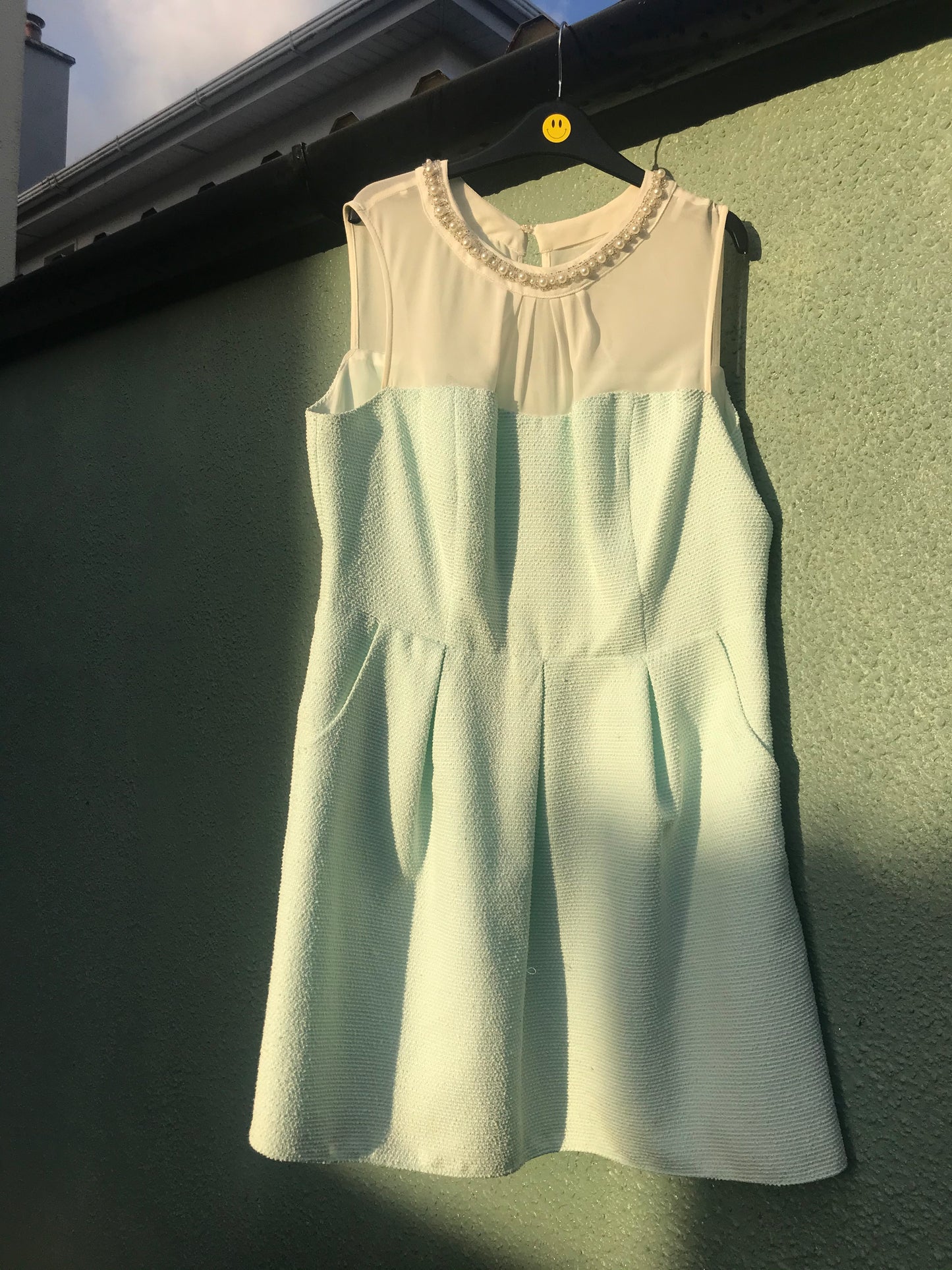 Pearly Tea Dress with Pockets