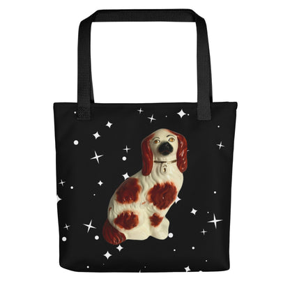 Staffordshire Mantle Dog Tote Bag