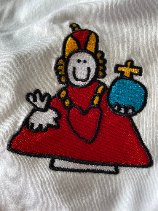 Child of Prague - Embroidered White T-Shirt