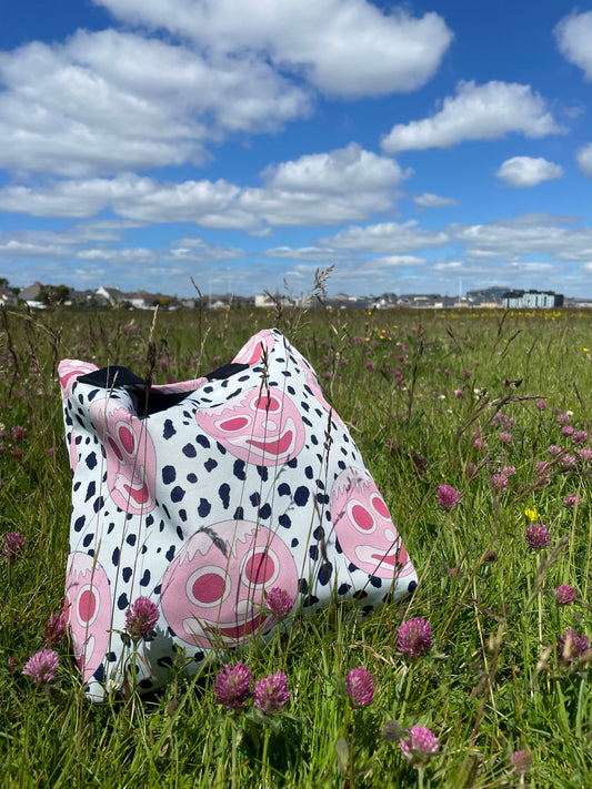 Dotty Billy Roll Tote Bag