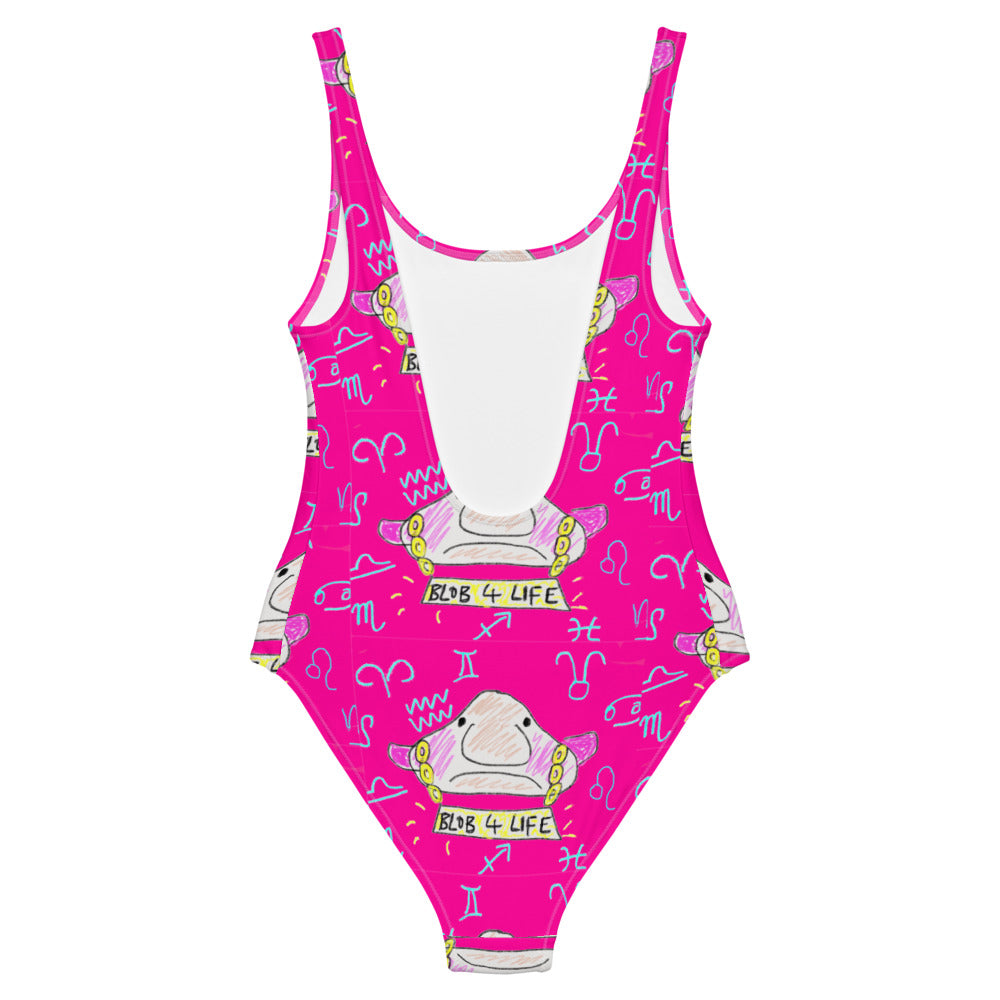 Blob 4 Life Swimsuit - Hot Pink