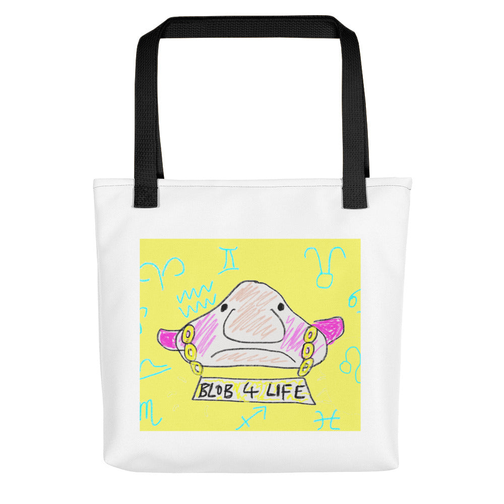 Blob 4 Life - Yellow Tote Bag