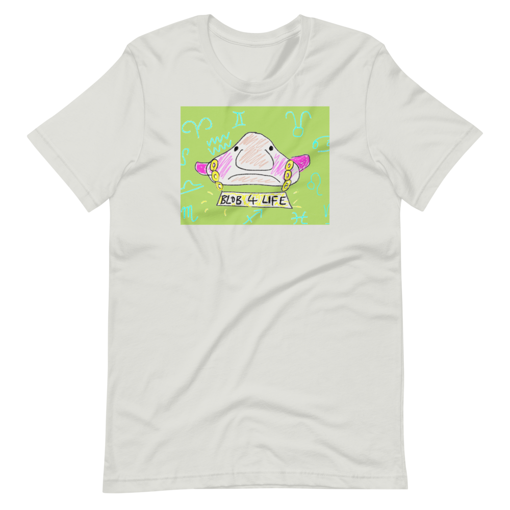 Blob 4 Life Green - Sliver T-Shirt